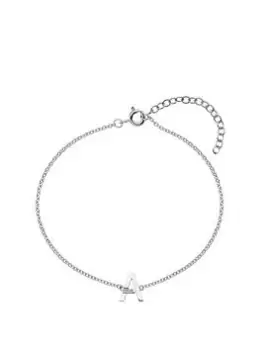 Image of Hot Diamonds Diamond Letter A-Z Bracelet, One Colour, Size D, Women