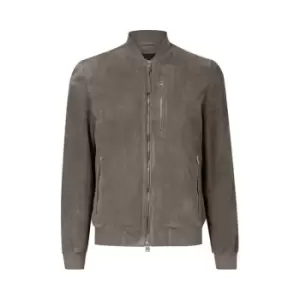 Image of AllSaints Kemble Bomber Jacket - Grey