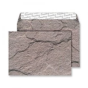 Image of Creative Senses Natural Finish Coloured Envelopes C5 Peel & Seal 162 x 229mm Plain 135 gsm Dartmoor Granite Pack of 125