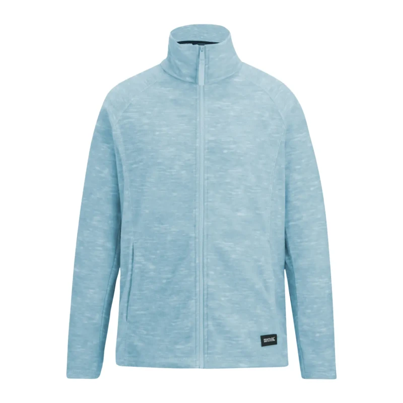 Image of Womens Zip Fleece Regatta Mayse Bleu Female 40