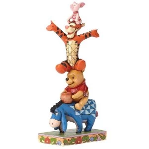 Image of Built By Friendship (Winnie the Pooh) Disney Traditions Figurine