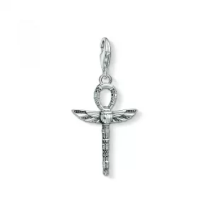 Image of Thomas Sabo Cross of Life Ankh with Scarab Charm