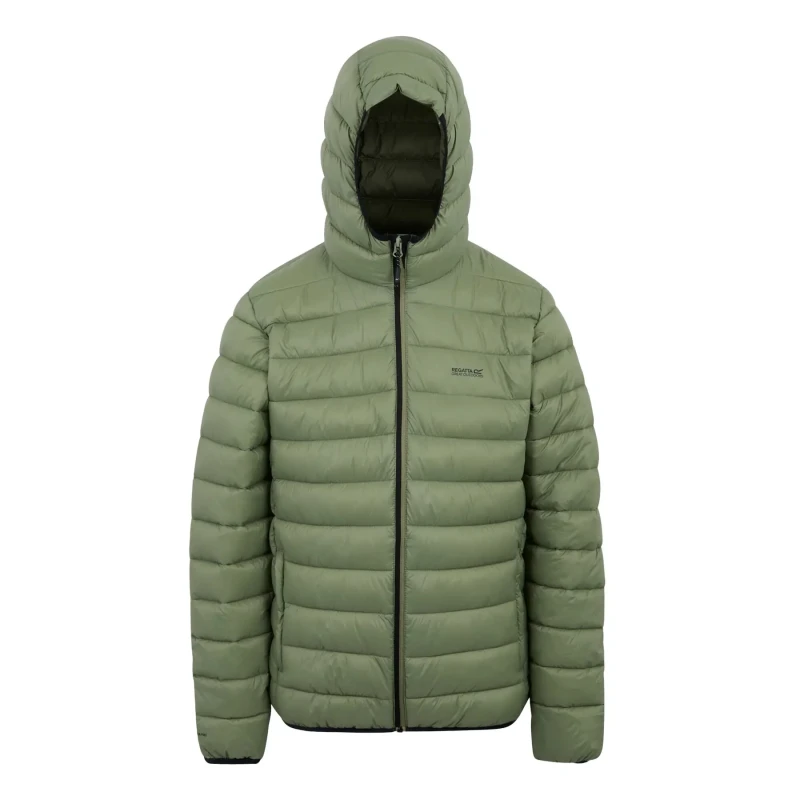 Image of Regatta Regatta Men Hooded Marizion Padded Jacket in Green Size: 2X-large Green XXL Male 5063516178675