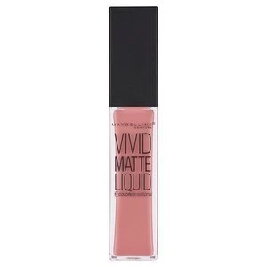 Image of Maybelline Color Sensational Vivid Matte Liquid Grey Envy Nude