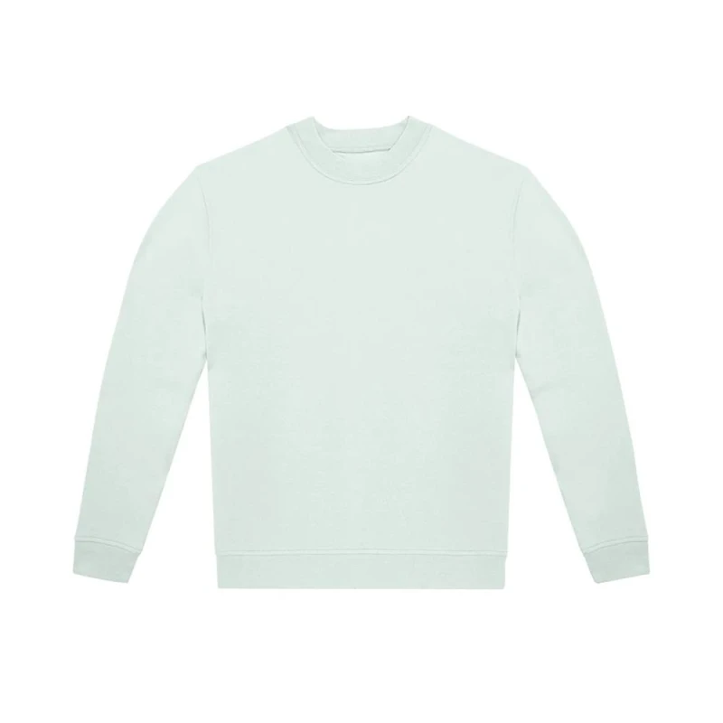 Image of B&C Mens ID.332 Crew Neck Sweatshirt in Mint Size: XS Mint Male XS