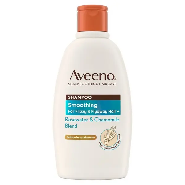 Image of Aveeno Scalp Soothing Smoothing Rosewater & Chamomile Blend Shampoo 300ml