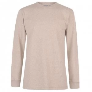 Image of Gelert Sueded Crew Sweater Mens - Beige