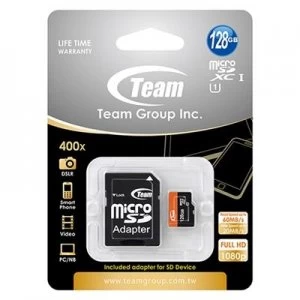 Image of Team Group TUSDX128GUHS03 memory card 128GB MicroSDXC Class 10 UHS-I