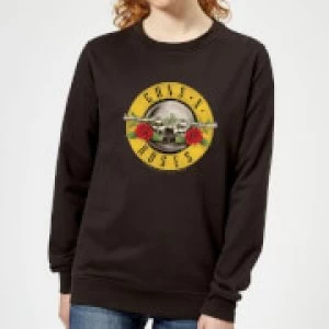 Image of Guns N Roses Bullet Womens Sweatshirt - Black