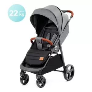 Image of Kinderkraft Grande Plus stroller - Grey
