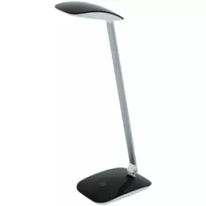 Image of Table Desk Lamp Colour Balck Touch On/Off Dimming Bulb LED 4.5W Included