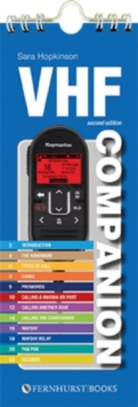 Image of VHF Companion. Spiral bound. By Sara Hopkinson Books