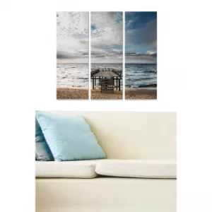 Image of MDF135437124 Multicolor Decorative MDF Painting (3 Pieces)