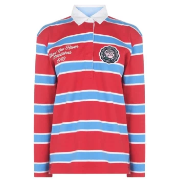 Image of Gant Heavy Ruger Long Sleeve Polo Shirt - Multi