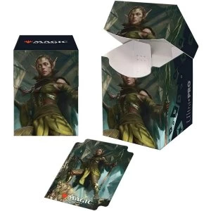 Image of Ultra Pro Magic: The Gathering Zendikar Rising Nissa of Shadowed Boughs 100+ Deckbox