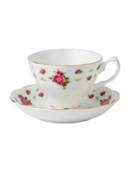 Image of Royal Albert New country roses teacup and saucer
