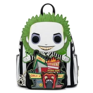 Image of Pop By Loungefly Beetlejuice Dantes Inferno Mini Backpack