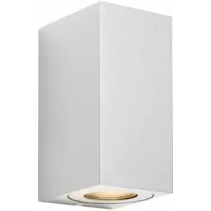 Image of Nordlux Canto maxi kubi Outdoor Up Down Wall Lamp White, GU10, IP44
