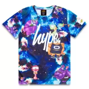 Image of Hype x Space Jam Retro Character Print T Shirt Kids - Multi
