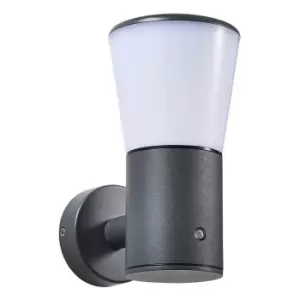 Image of Zink GAMMA Outdoor Wall Light with Dusk Til Dawn Sensor Anthracite