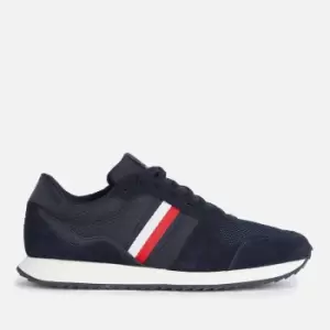 Image of Tommy Hilfiger Mens Evo Mix Running Style Trainers - Desert Sky - UK 8