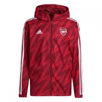 Image of adidas Arsenal Windbreaker Mens - Noble Maroon