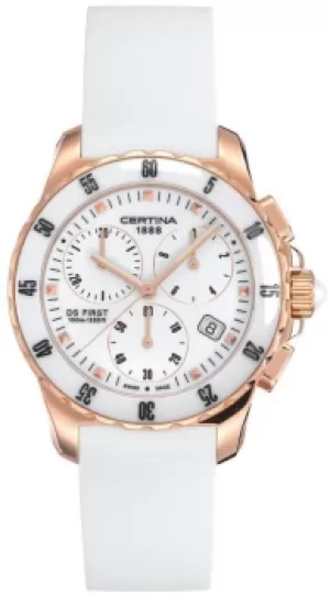 Image of Certina Watch DS First Lady Ceramic Chrono Quartz