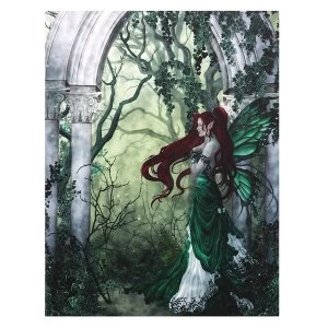 Image of Direwood Canvas Plaque by Nene Thomas