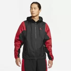 Image of Air Jordan Woven Jacket Mens - Black