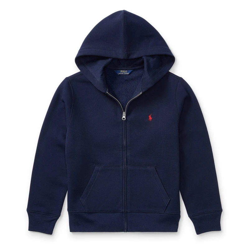 Image of Polo Ralph Lauren Boys' Full-Zip Hoodie Cruise Navy male 2 Yrs