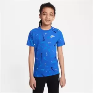Image of Nike NSW T-Shirt Junior Boys - Blue