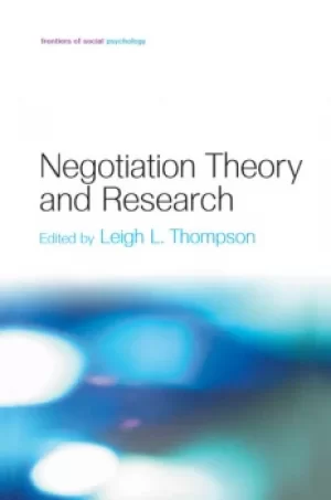 Image of Negotiation Theory and Research