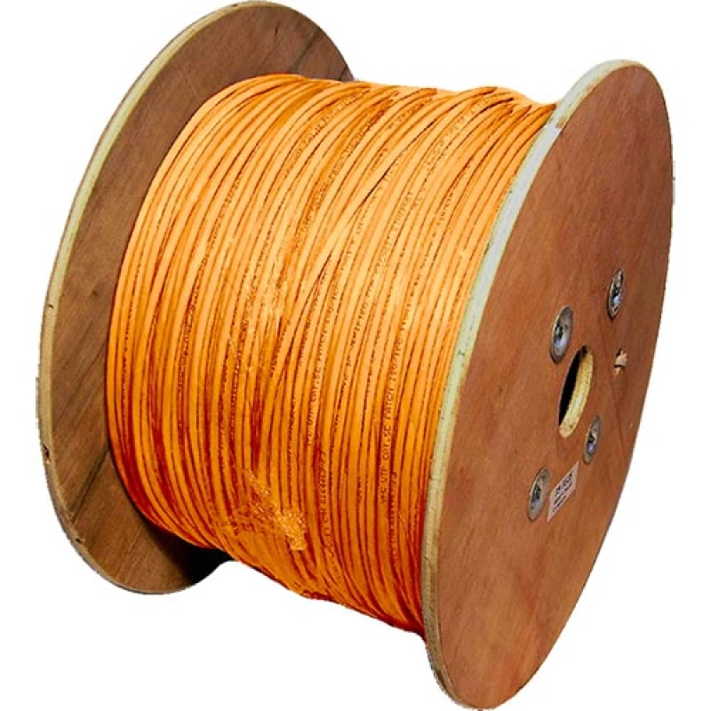 Image of Cablenet Cat6 Orange U/UTP LSOH 24AWG Stranded Patch Cable 500m Reel