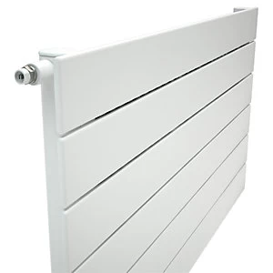 Image of Henrad Verona Single Panel Designer Radiator - White 592 x 1000 mm