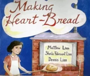 Image of making heart bread linn matthew linn sheila fabricant and linn dennis