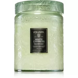Image of Voluspa Japonica Holiday White Cypress Scented Candle 510g