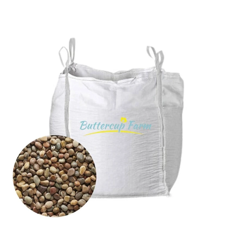 Image of Buttercup Farm 30-50mm Cobbles - Grey - Premium Aggregate Bulk Bag - 850 kilos Multicolor Unisex