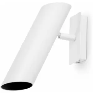 Image of Netlighting Link 1 Light Indoor Adjustable Wall Spotlight White, Black, GU10