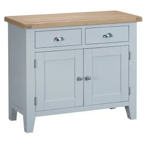 Image of Robert Dyas Madera Ready Assembled 2 Drawer 2 Door Wooden Sideboard