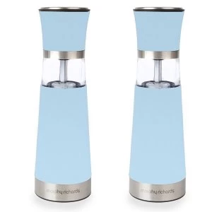 Image of Morphy Richards Anti-Gravity Salt and Pepper Mills - Blue