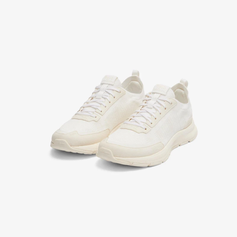 Image of Hylo Athletics Unisex Adults At Legacy Low-Top Trainers White/White unisex 3 (36)