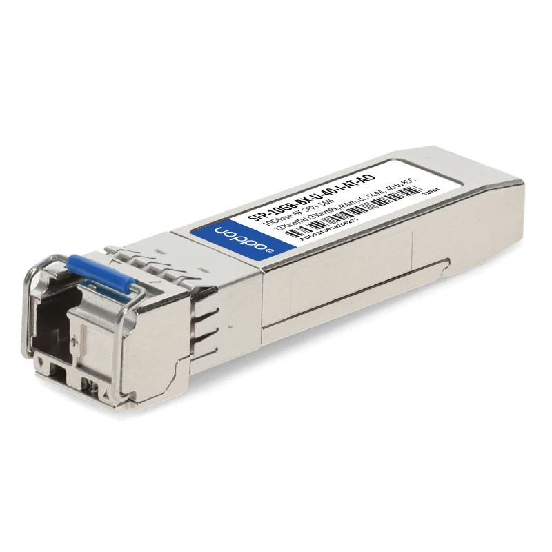 Image of AddOn Networks ADTRAN Compatible TAA 10GBase-BX SFP+ Transceiver (SMF.