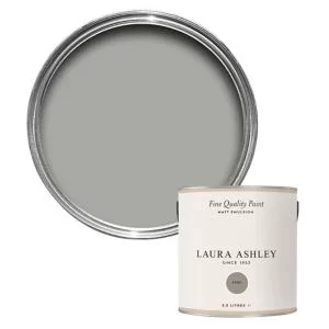 Image of Laura Ashley Steel Matt Emulsion Paint, 2.5L