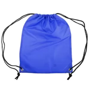 Image of Shugon Stafford Plain Drawstring Tote Bag - 13 Litres (One Size) (Royal)