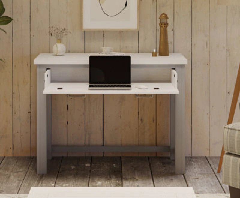Image of Baumhaus Greystone - Hidden Spacesaver Desk