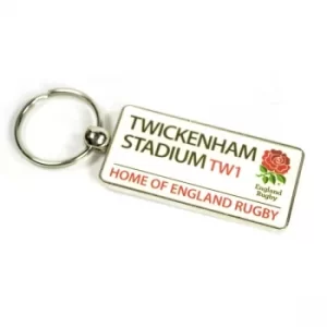 Image of England Rugby RFU Twickenham Deluxe Keyring