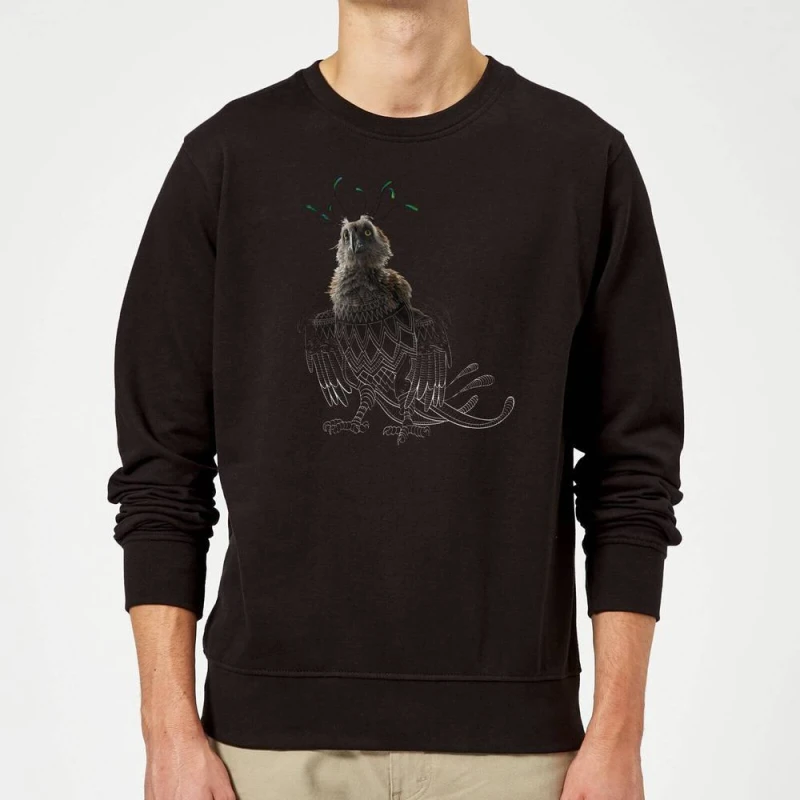 Image of Fantastic Beasts Tribal Augurey Sweatshirt - Black - L