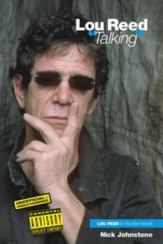 Image of Lou Reed Talking by Nick Johnstone Book