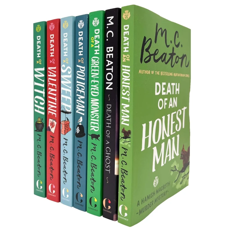 Image of Hamish Macbeth Series 7 Book Set M C Beaton M C Beaton Books