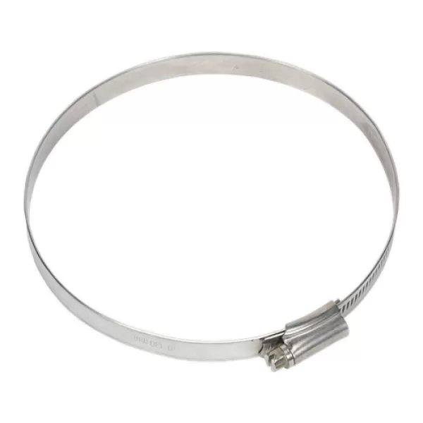 Image of Genuine SEALEY SHCSS5 Hose Clip Stainless Steel Ø110-130mm Pack of 5